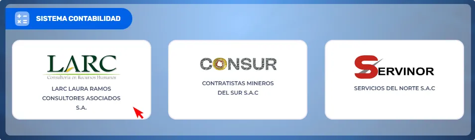 Sistema Contabilidad